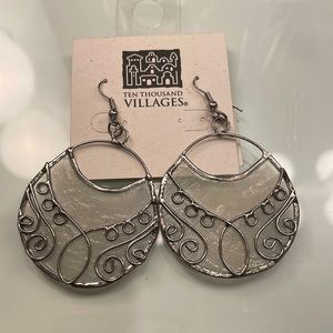 Ten Thousand Villages handcrafted earrings